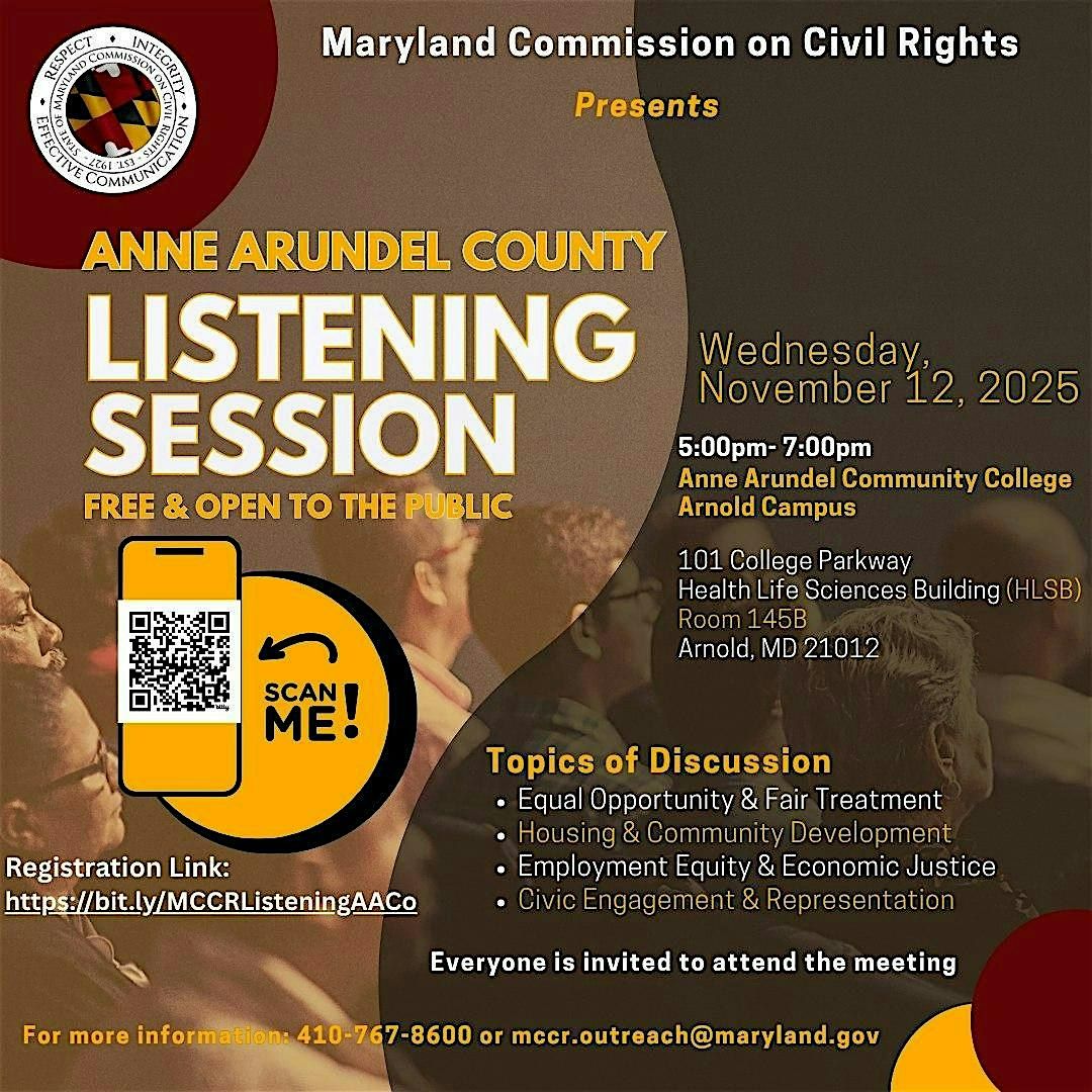 Anne Arundel County Listening Session