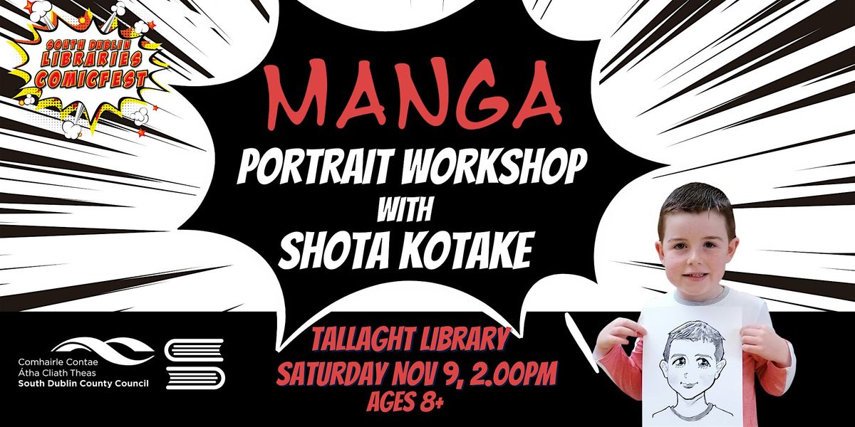 Manga Portrait Workshop with Shota Kotake