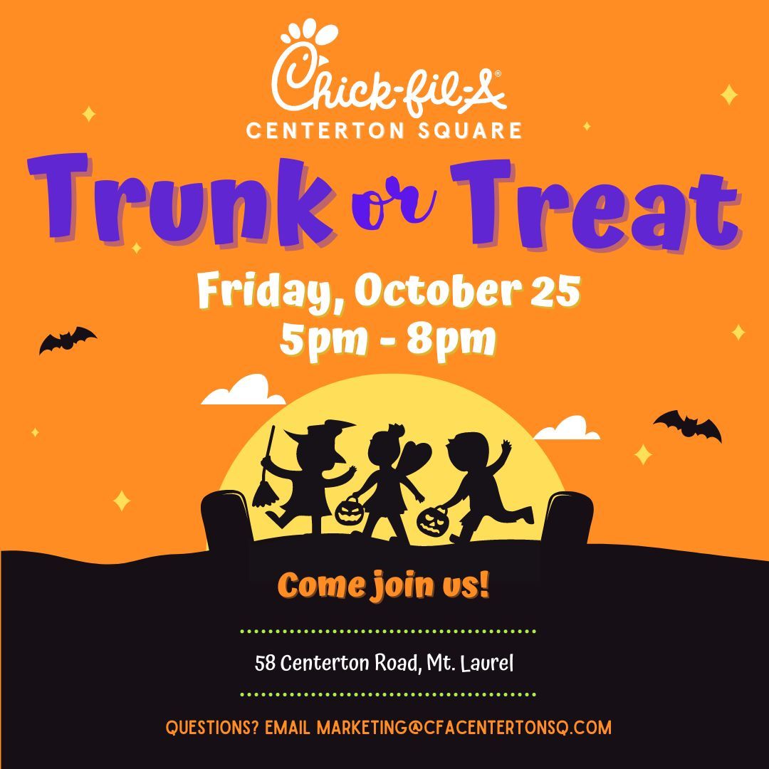 Chick-fil-A Centerton Square Trunk or Treat