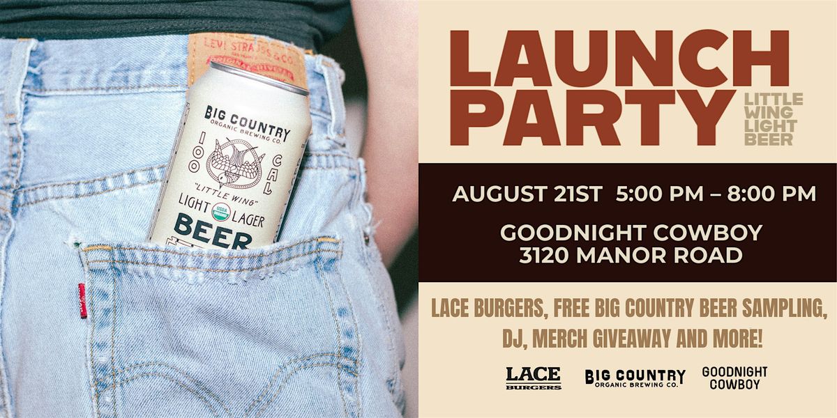 Little Wing Light Beer Launch Party
