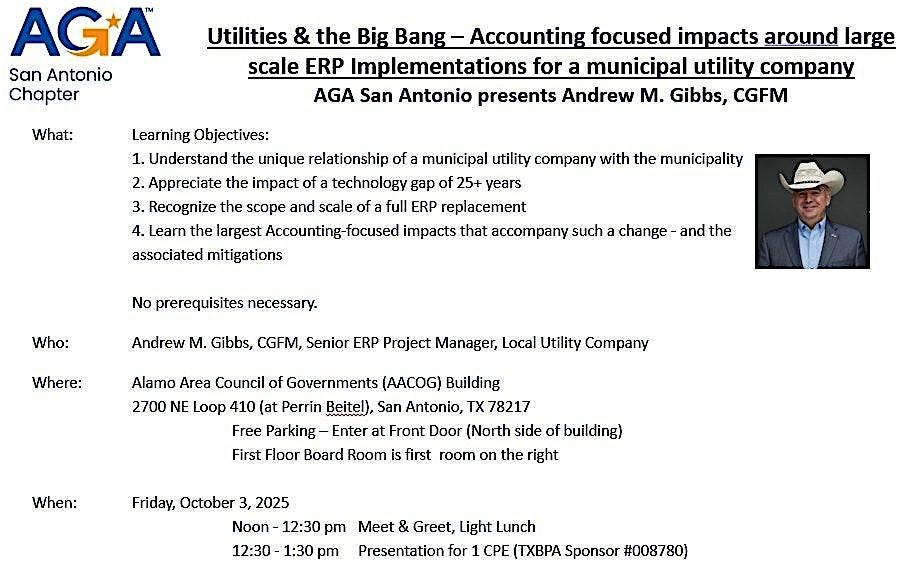 Utilities & the Big Bang
