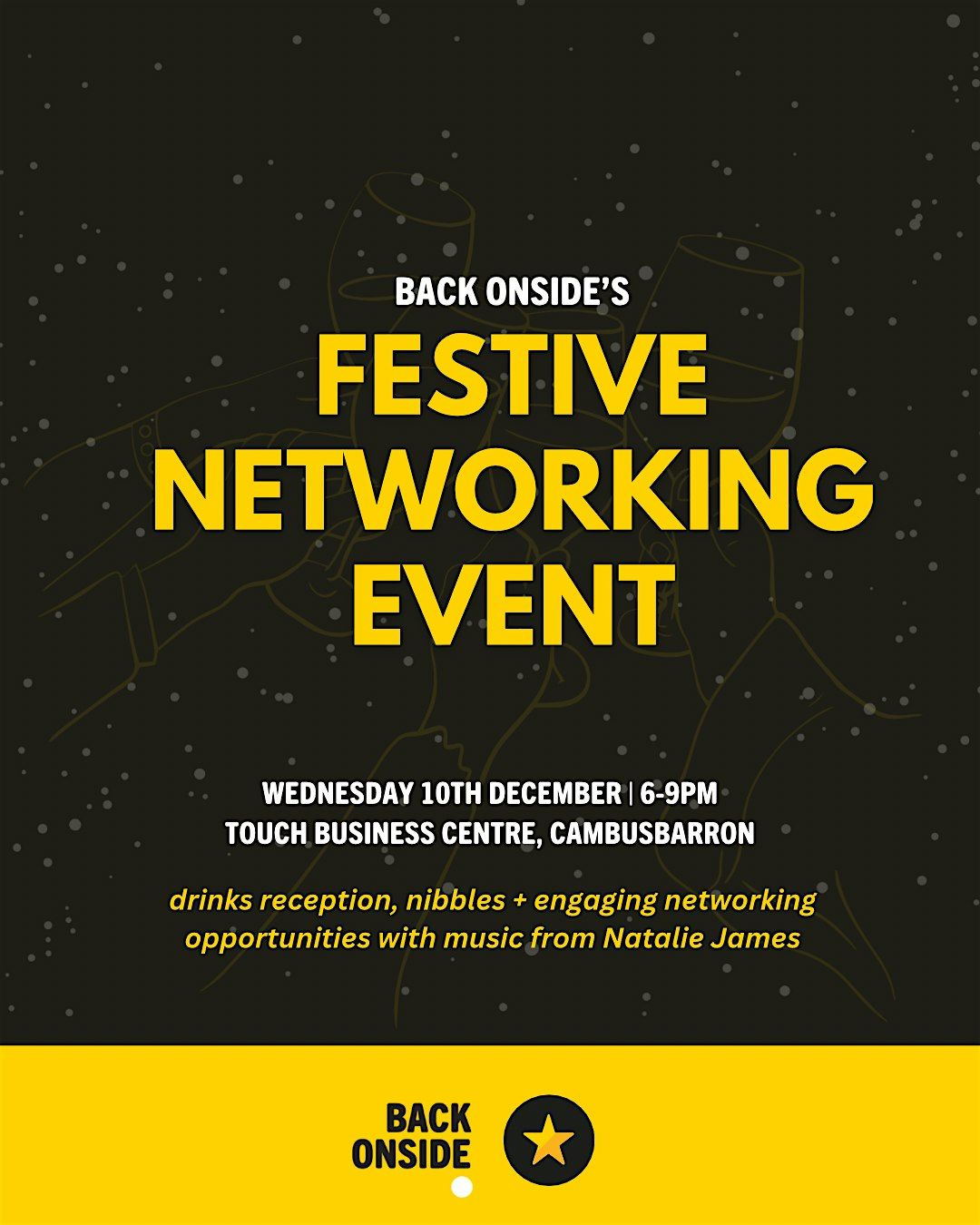 Back Onside Festive Networking Event