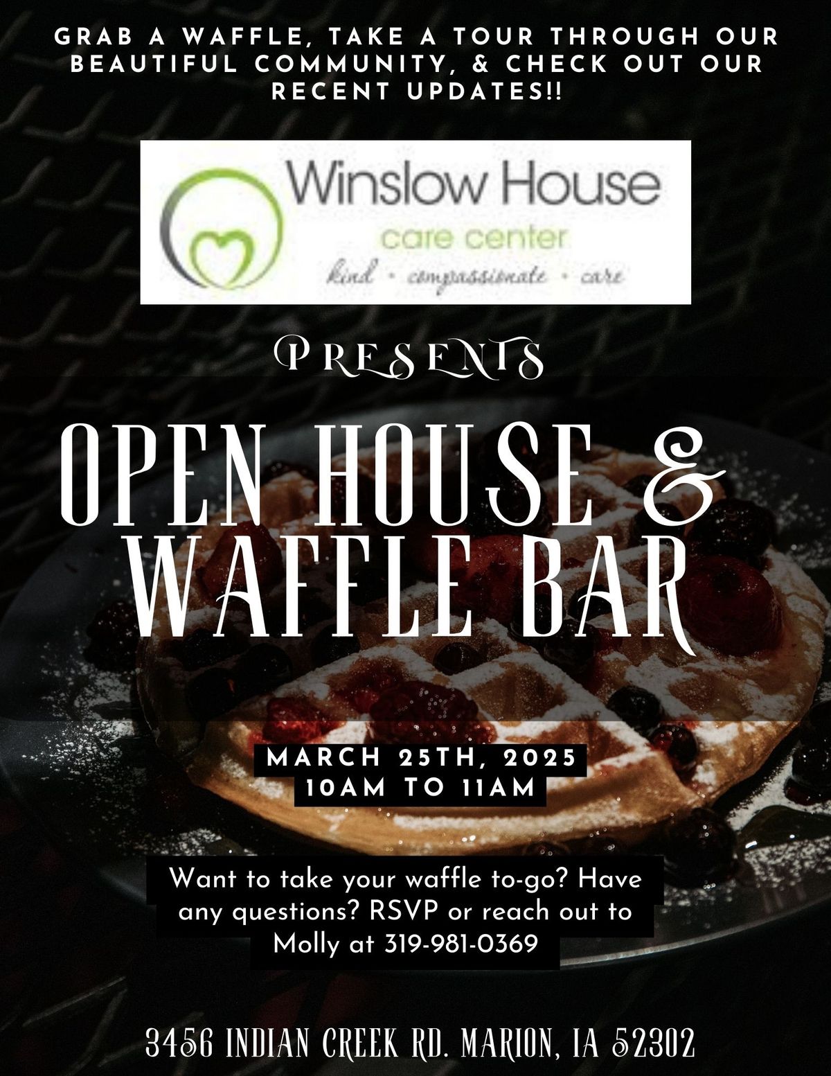 Open House & Waffle Bar