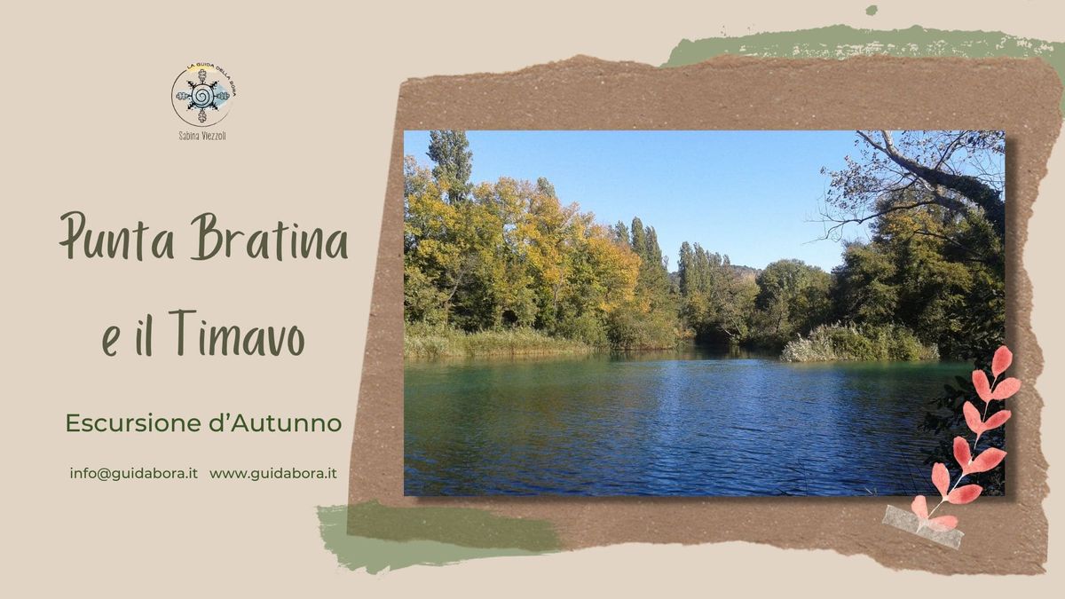 Punta Bratina e il Timavo nel fascino autunnale