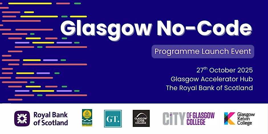 The Glasgow No-Code Programme