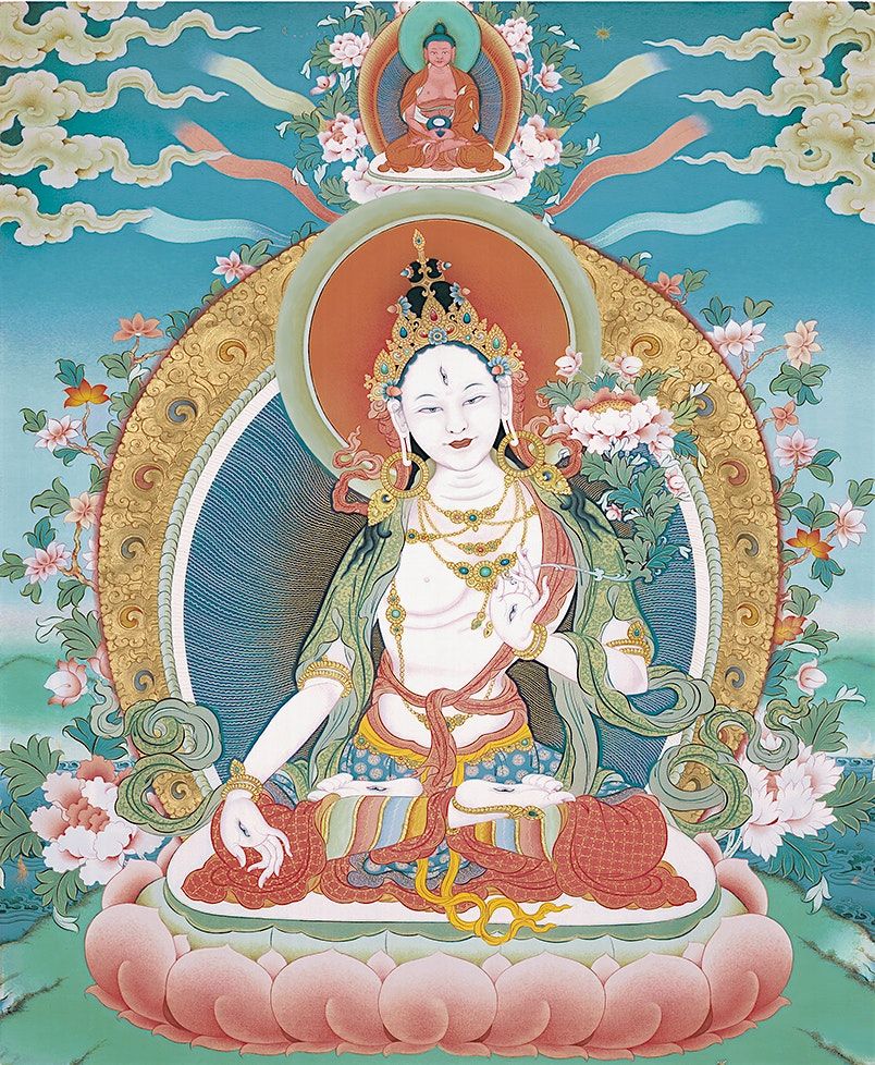 WHITE TARA  LONG LIFE  EMPOWERMENT  Given by H.E. Khensur Rinpoche Lobsang