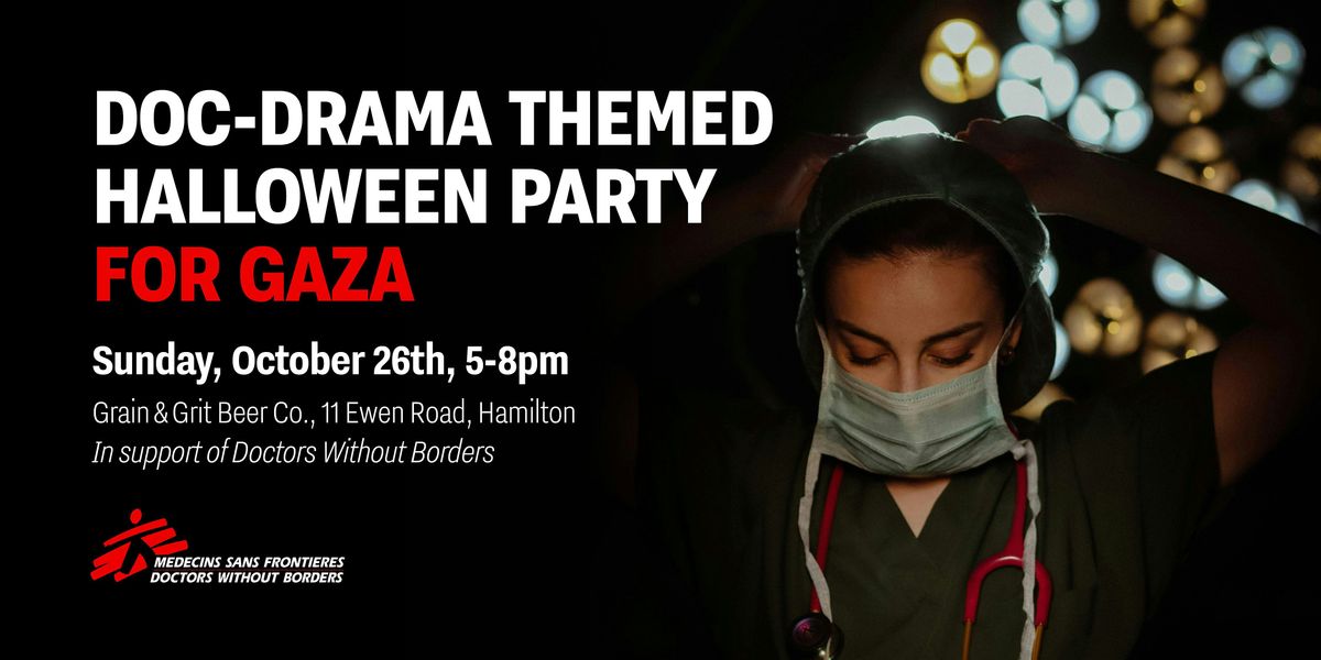 Doc-Drama Themed Halloween Party In Support of Doctors Without Borders