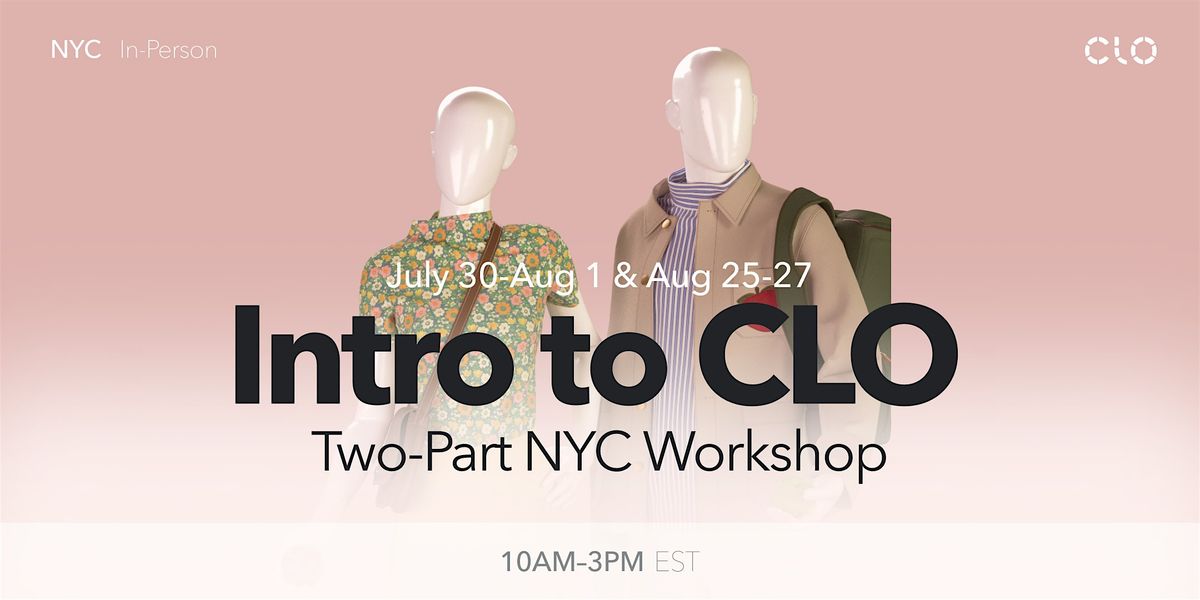 Intro to CLO - NYC In-Person 2 Part Workshop