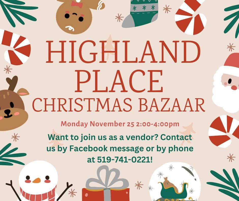 Highland's Annual Christmas Bazaar