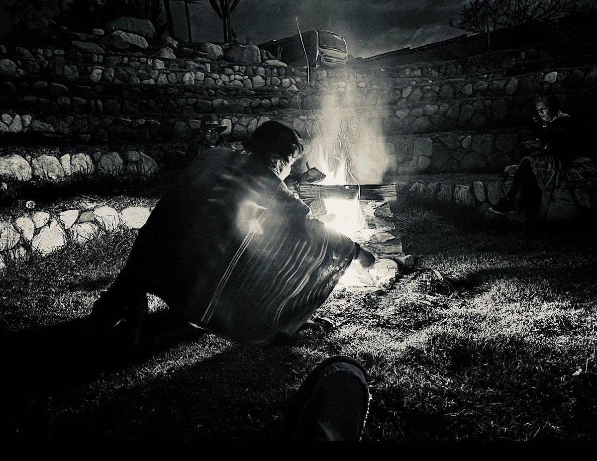 Special Fire Ceremony With A Visiting Peruvian Shaman