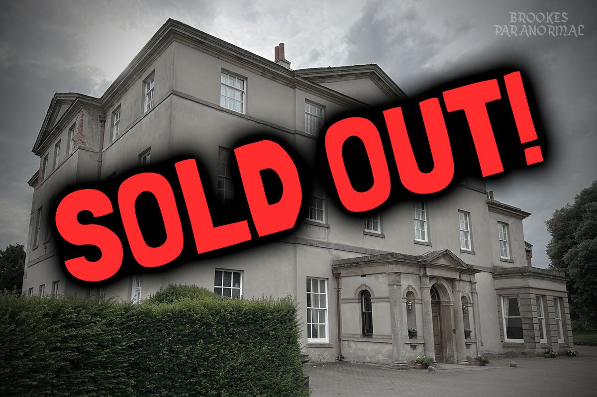 *SOLD OUT* Strelley Hall Nottingham Ghost Hunt - 16th November 2024