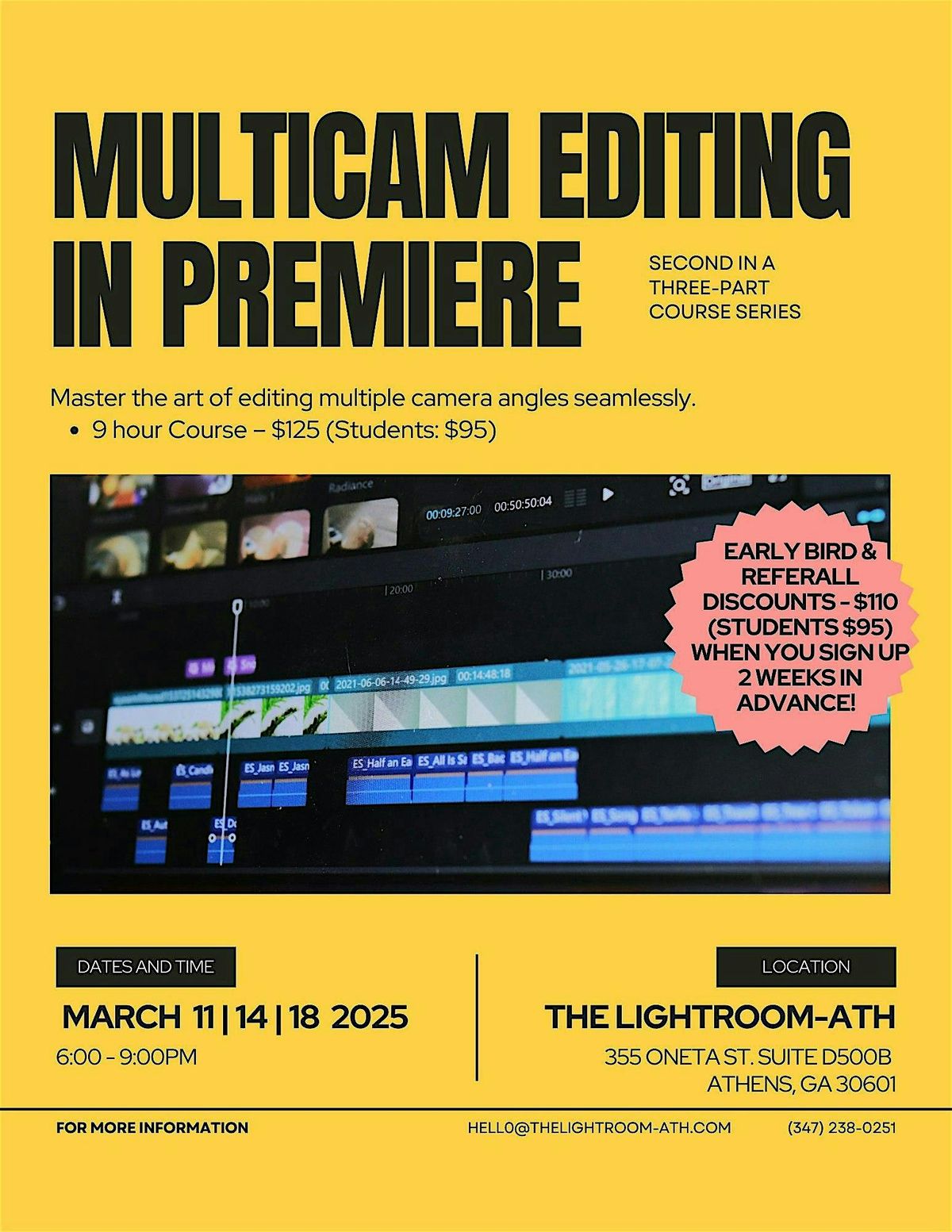 Multicam Editing in Premiere