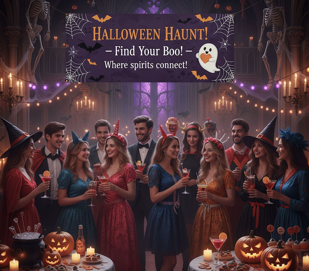 Singles' Halloween Speed Dating | Ages 21-49| Oct 25, 4:30 pm | RM 212, SF