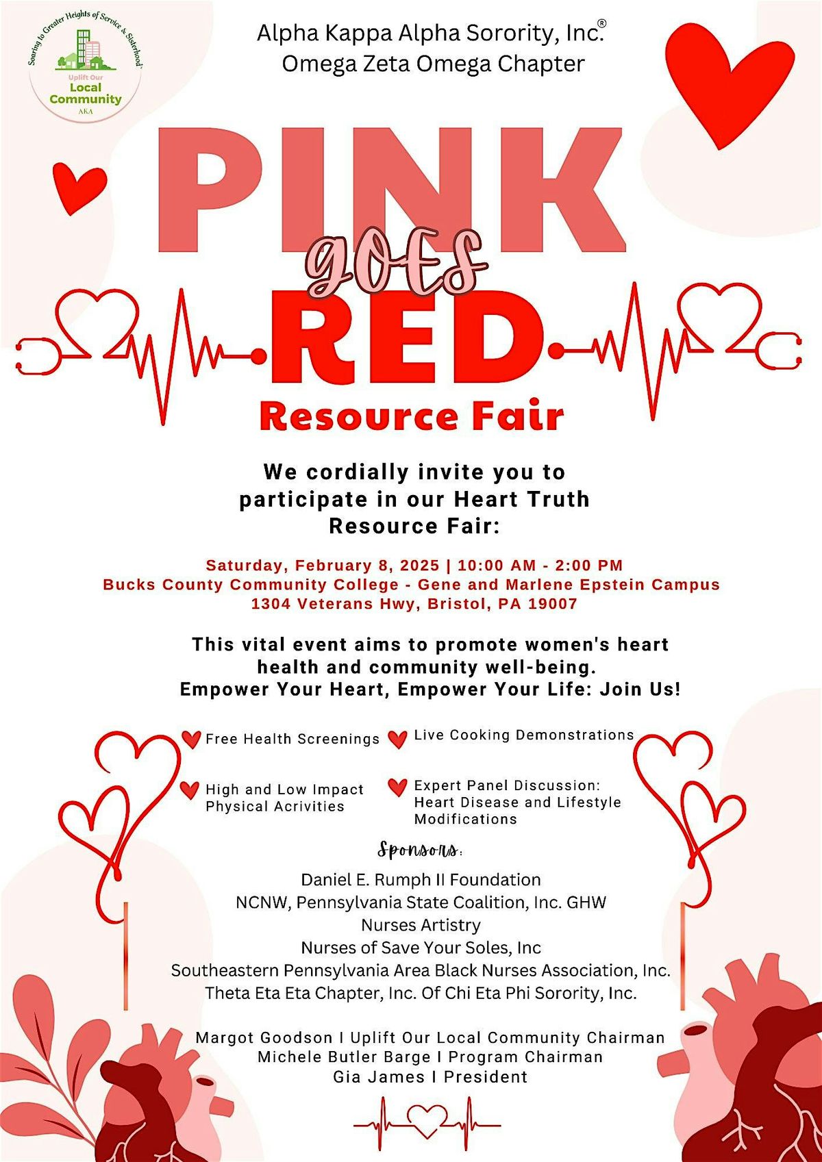 Pink Goes Red Resource Fair