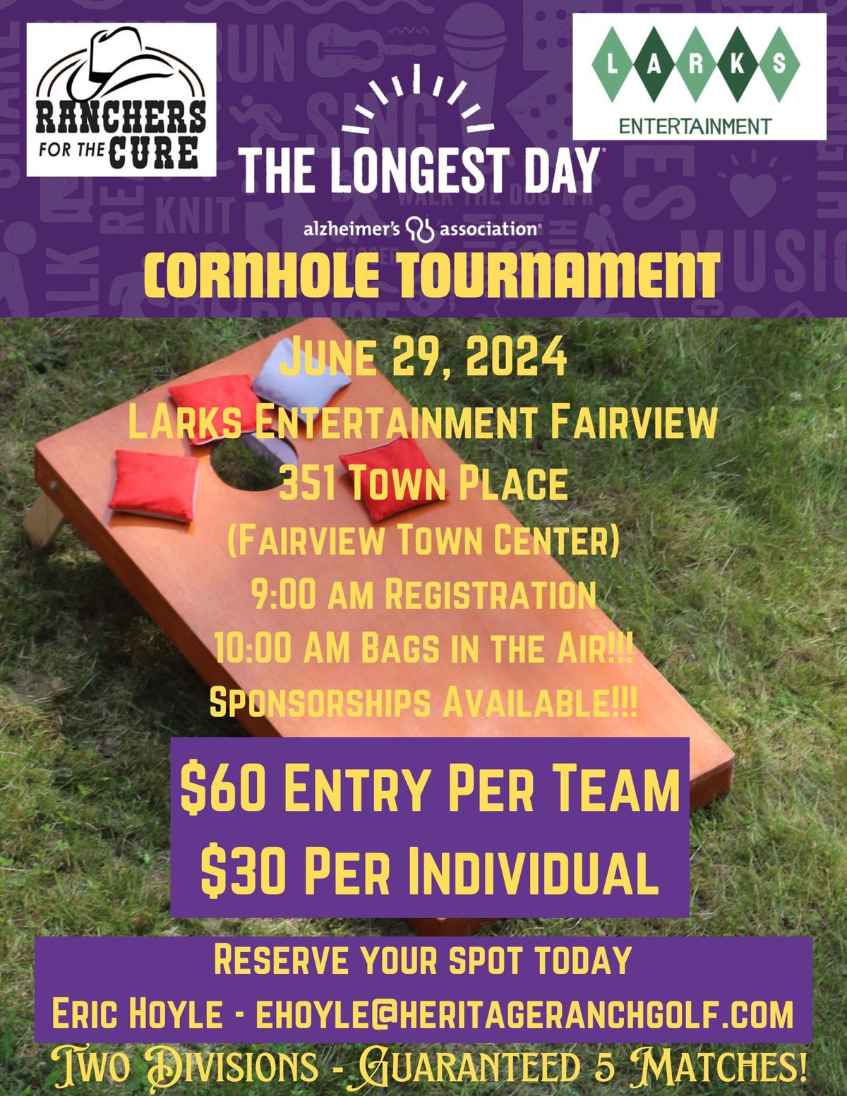 The Longest Day Cornhole Tournament