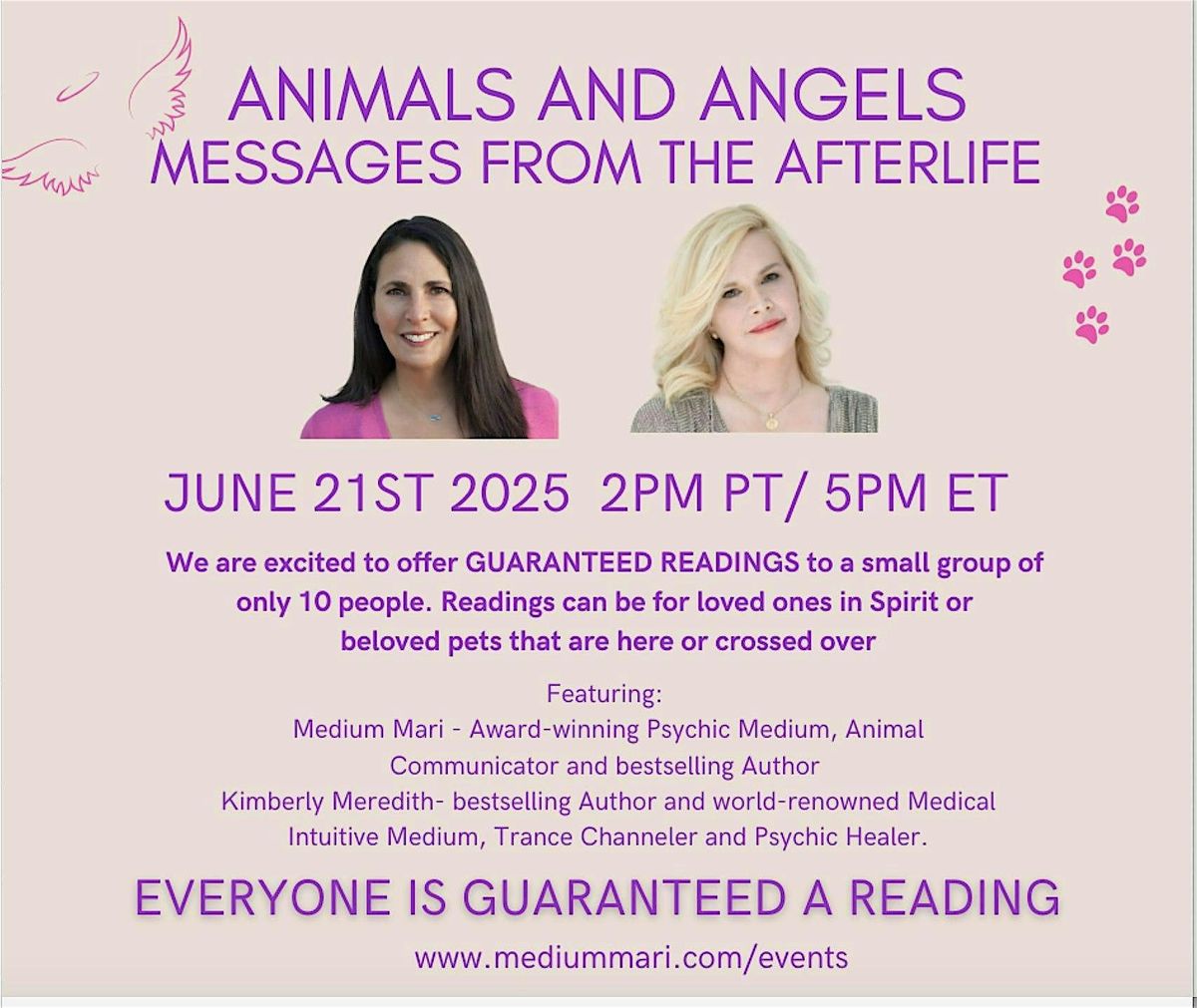 Animal & Angel Messages from the Afterlife