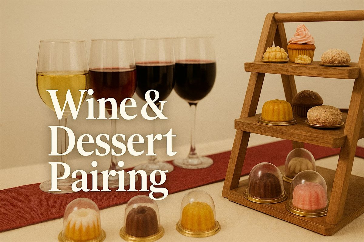 Bundts & Bubbles: A Garden Party Wine & Dessert Experience