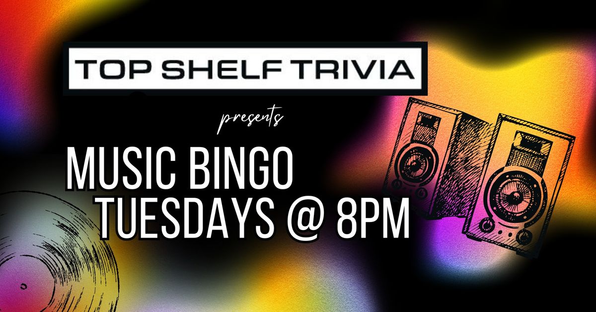 It's Music Bingo Night at Picasso's Sports Cafe (in Charlotte NC)!