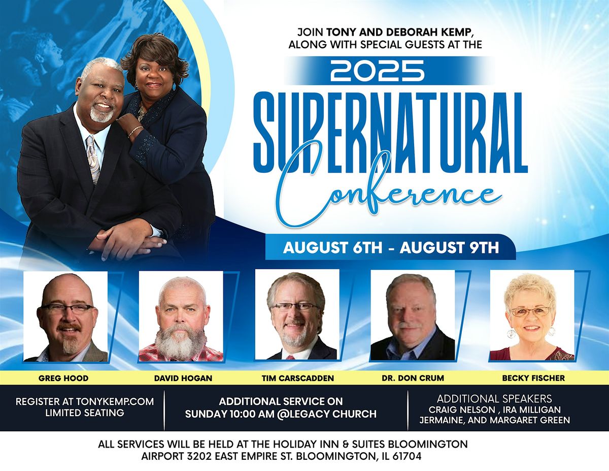 Tony Kemp Supernatural Conference 2025