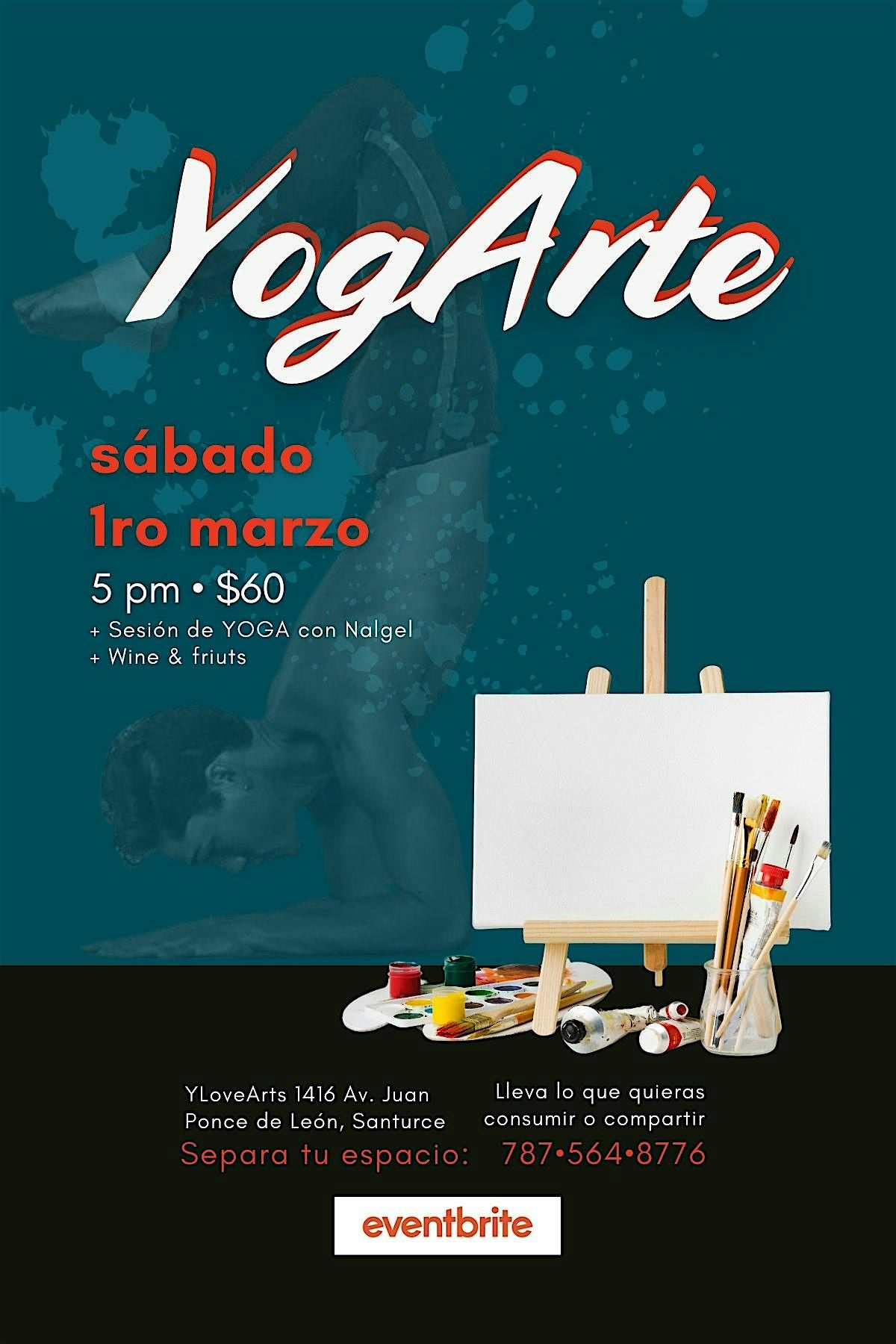 Pintura y Yoga - YogArte