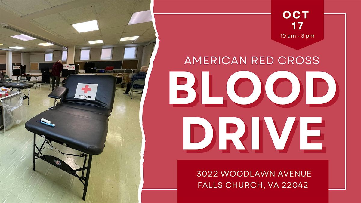 Red Cross Blood Drive in Falls Church