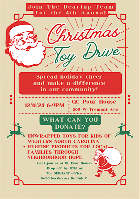 4th Annual TDT Toy and Hygiene Drive