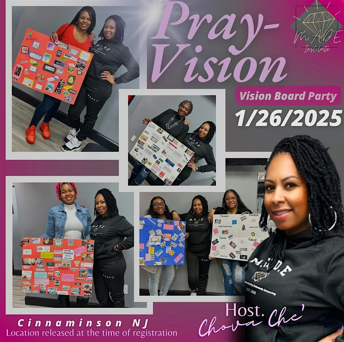 M.A.D.E. Institute 2025 Vision Board Party