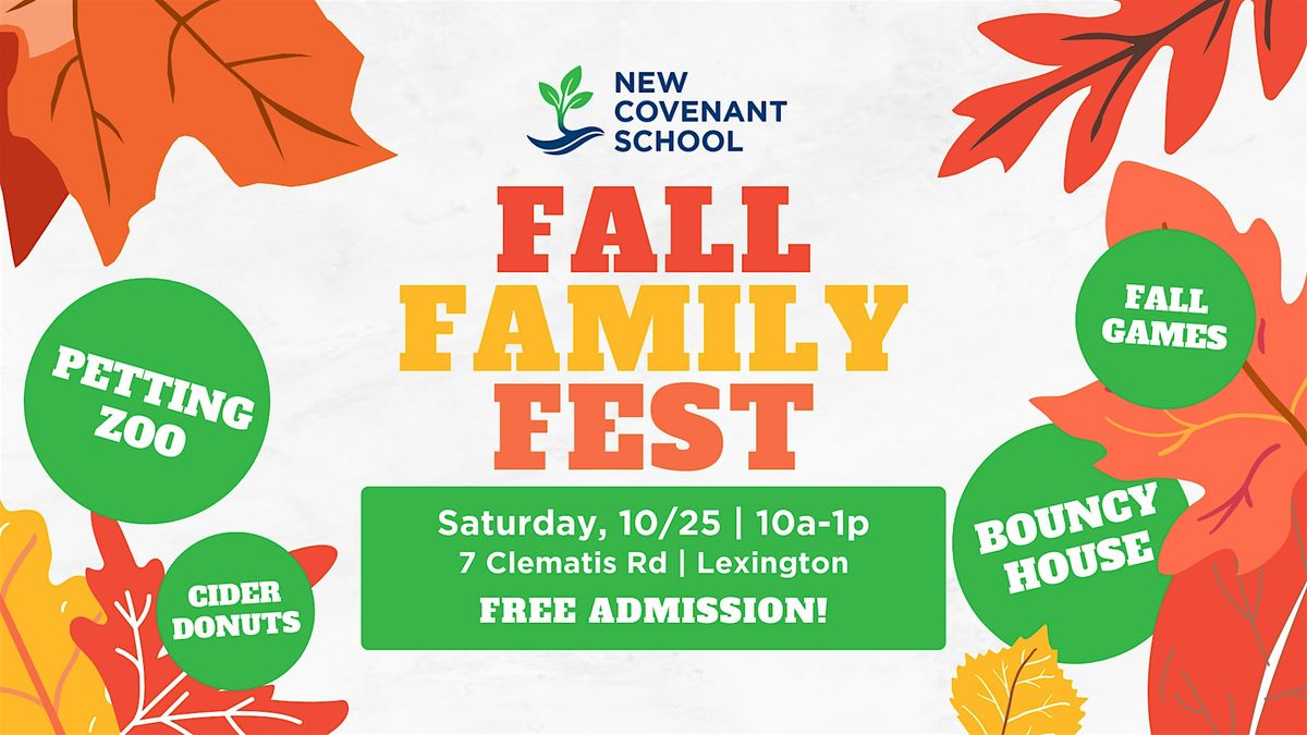 Fall Family Fest at New Covenant School