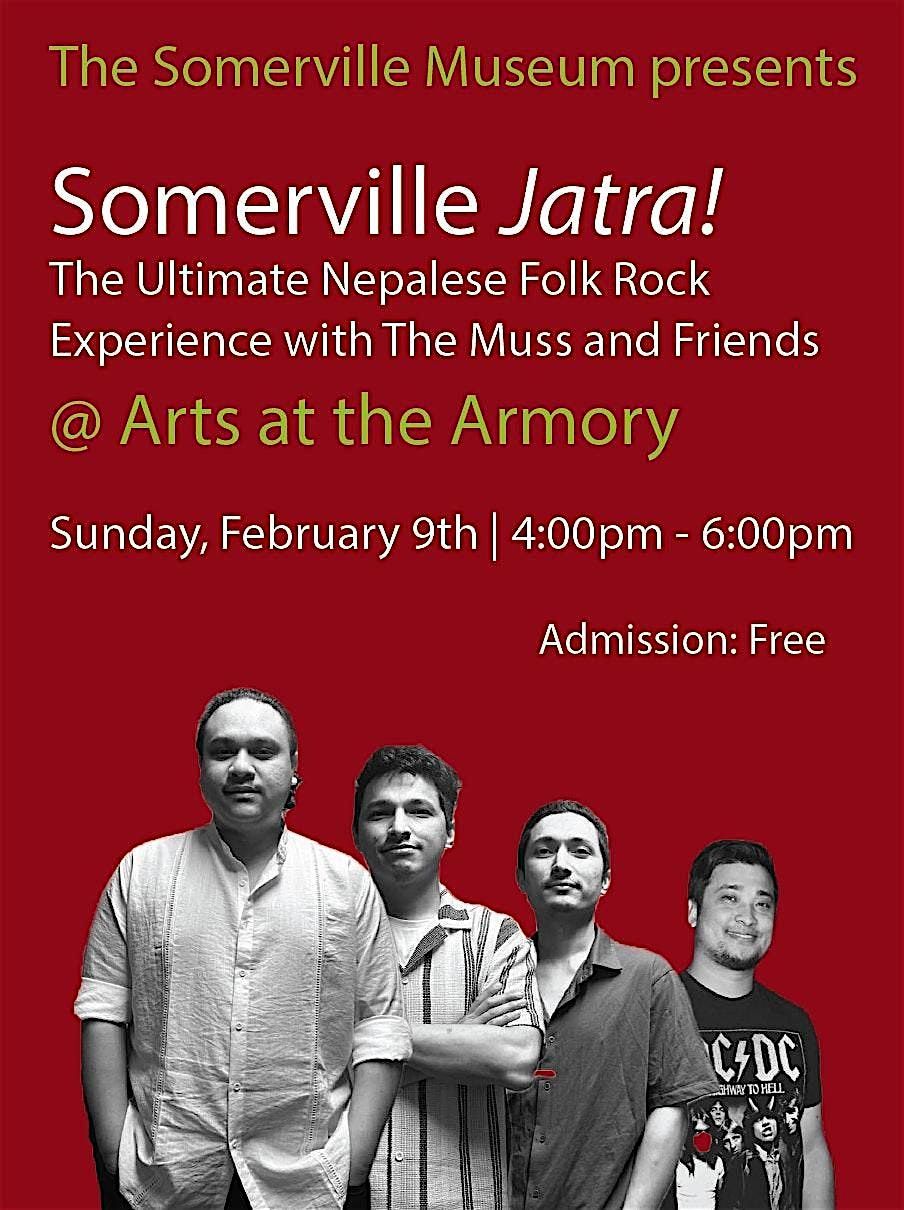 Somerville Jatra!  The Ultimate Nepalese Folk Rock Experience with The Muss