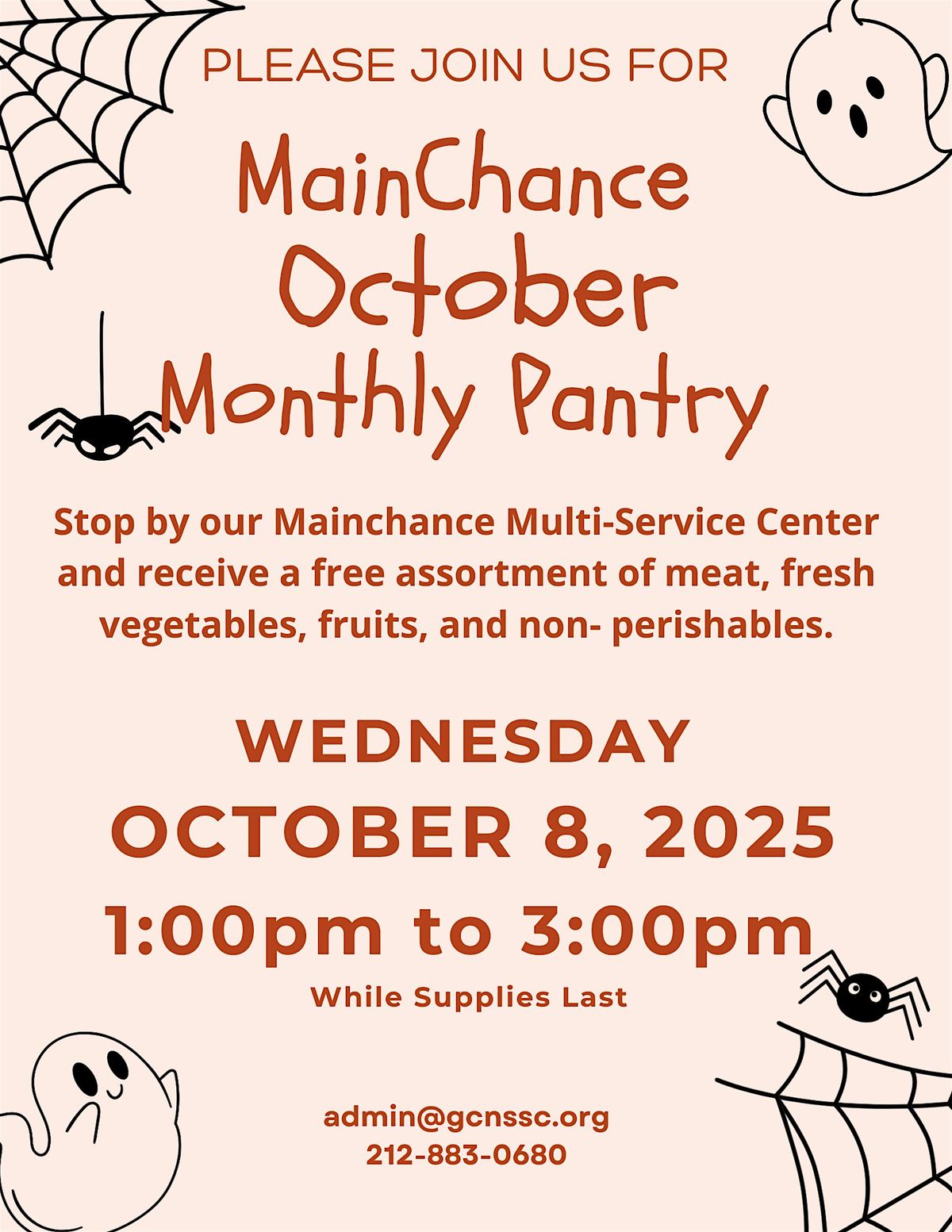 October Monthly Pantry