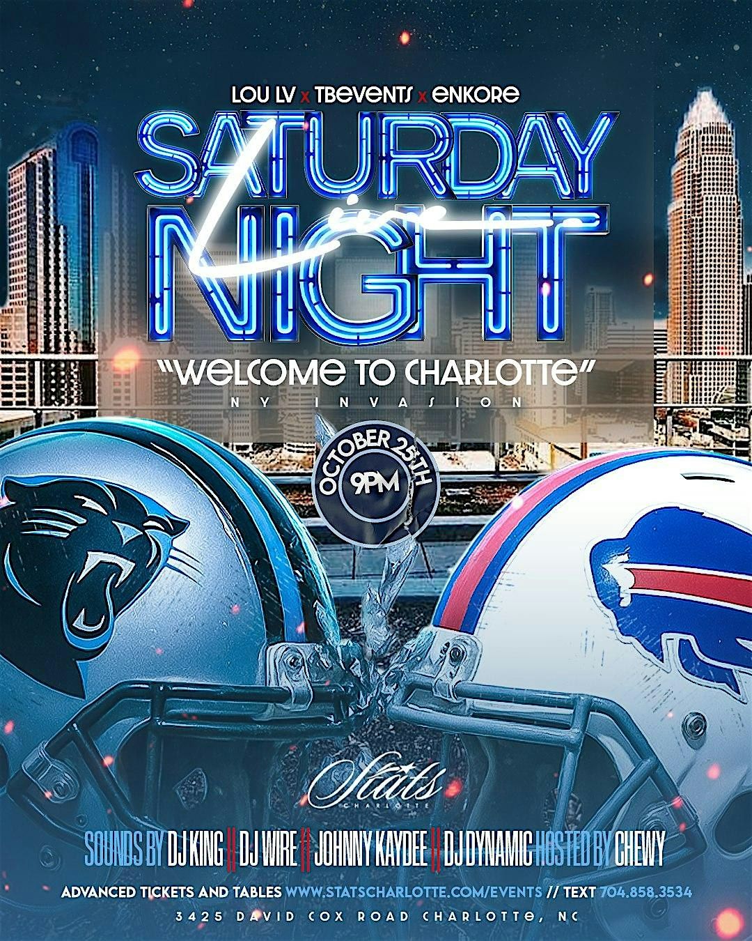 SNL | OCT 25 @ STATS Charlotte