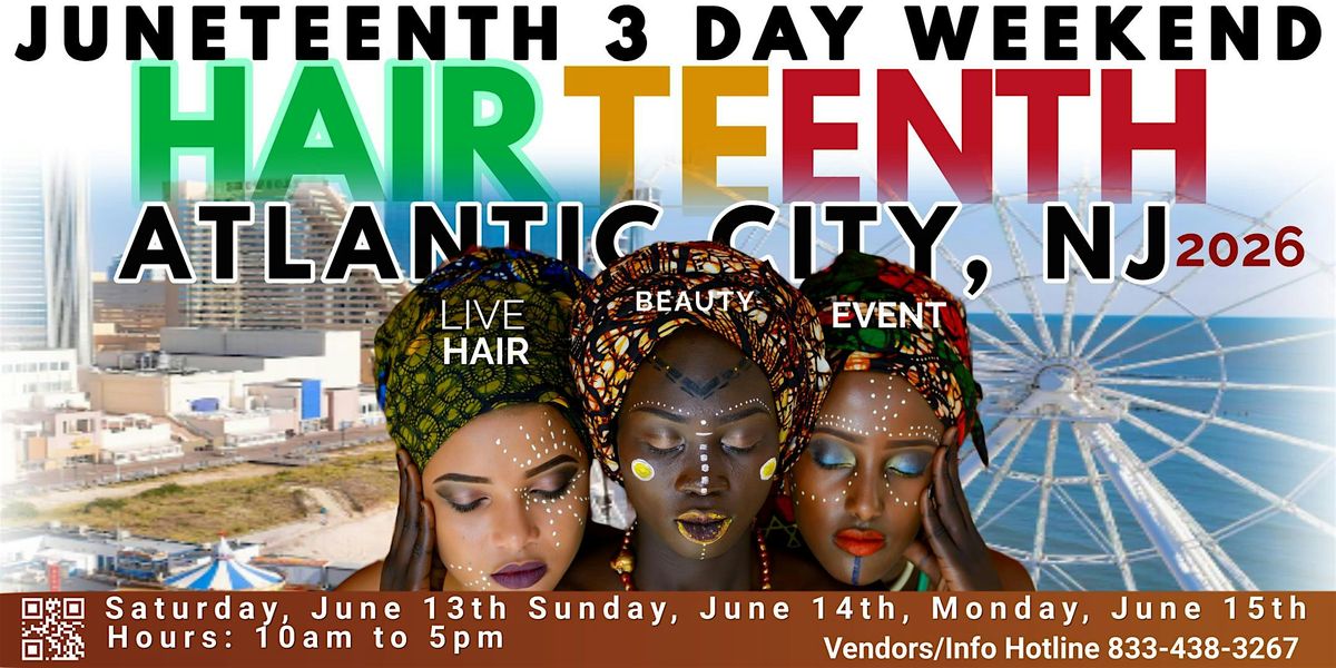 HairTEENTH is all about the hair beauty industry celebrating JUNETEENTH.