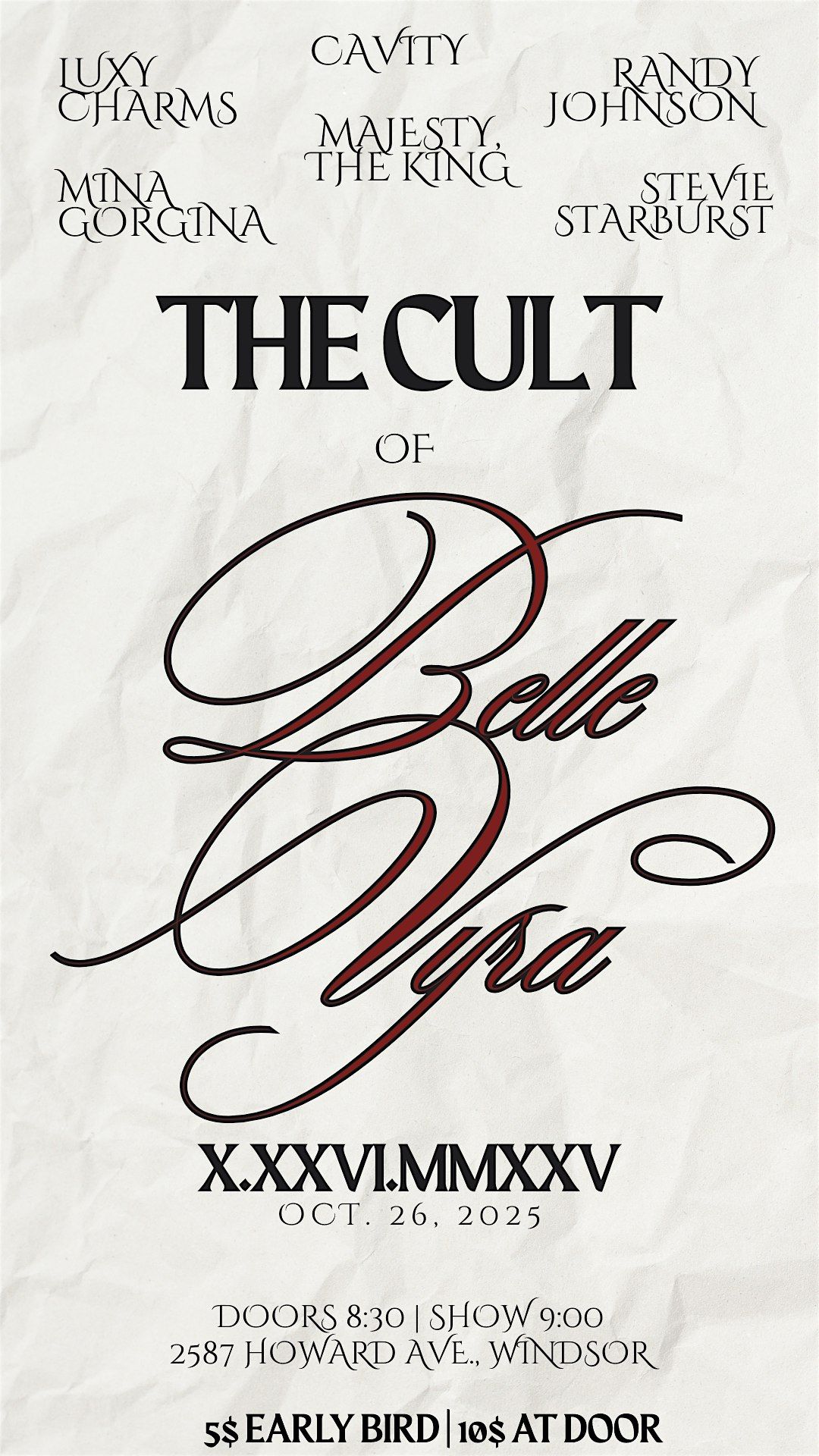 The CULT of Belle Vyra!