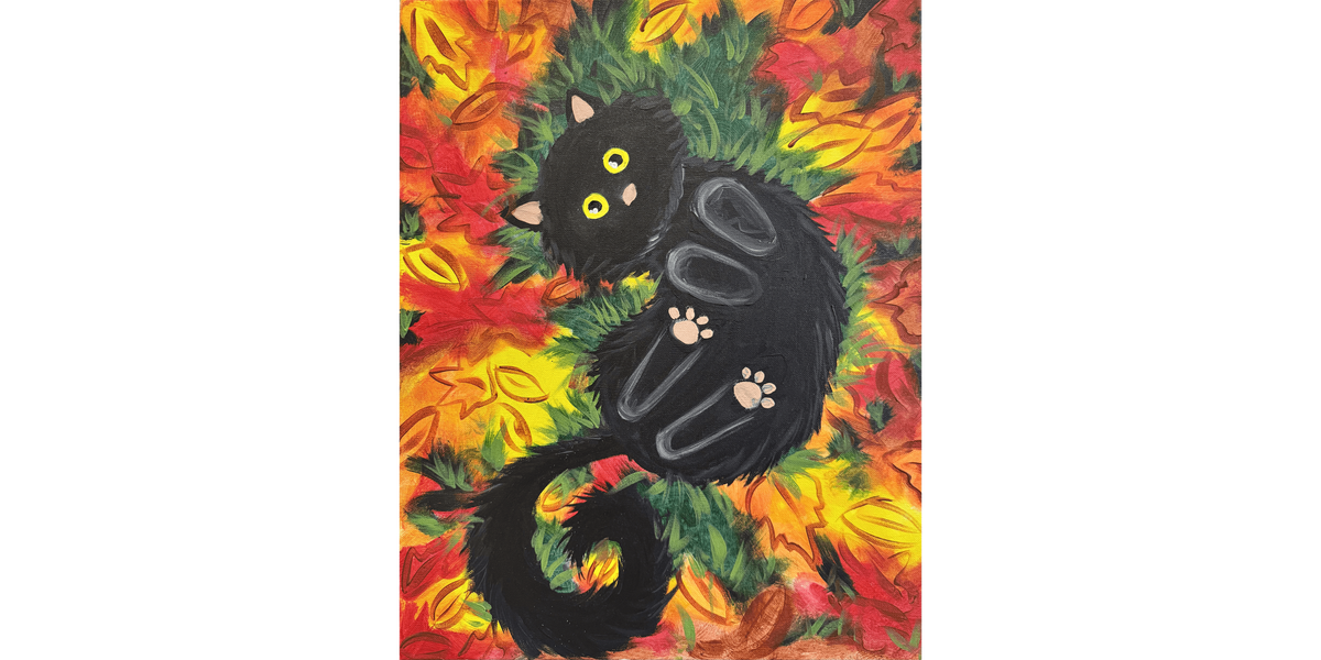 Feline in the Foliage - Paint and Sip in Phoenix | Classpop!\u2122