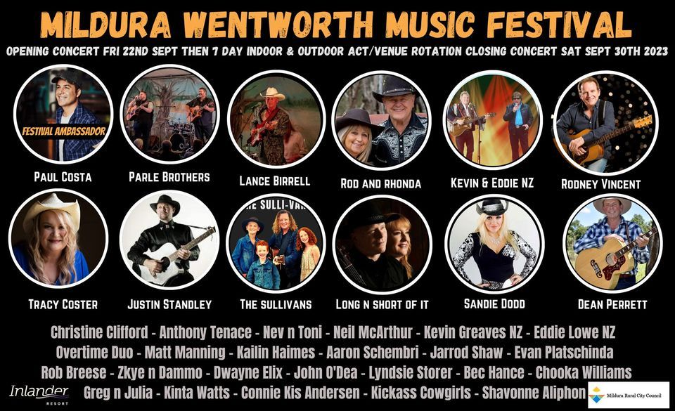 Mildura Wentworth Country Music Festival.