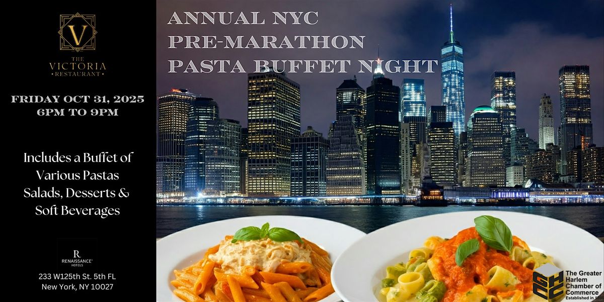 Annual NYC Pre-Marathon Pasta Night in Harlem