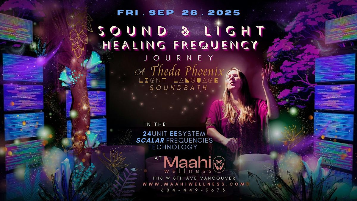 Theda Phoenix  Soundbath, Light language  + Healing Scalar Frequencies