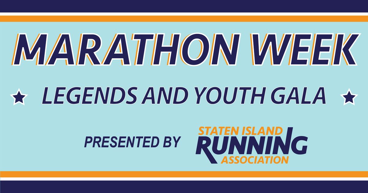Marathon Week Legends & Youth Gala