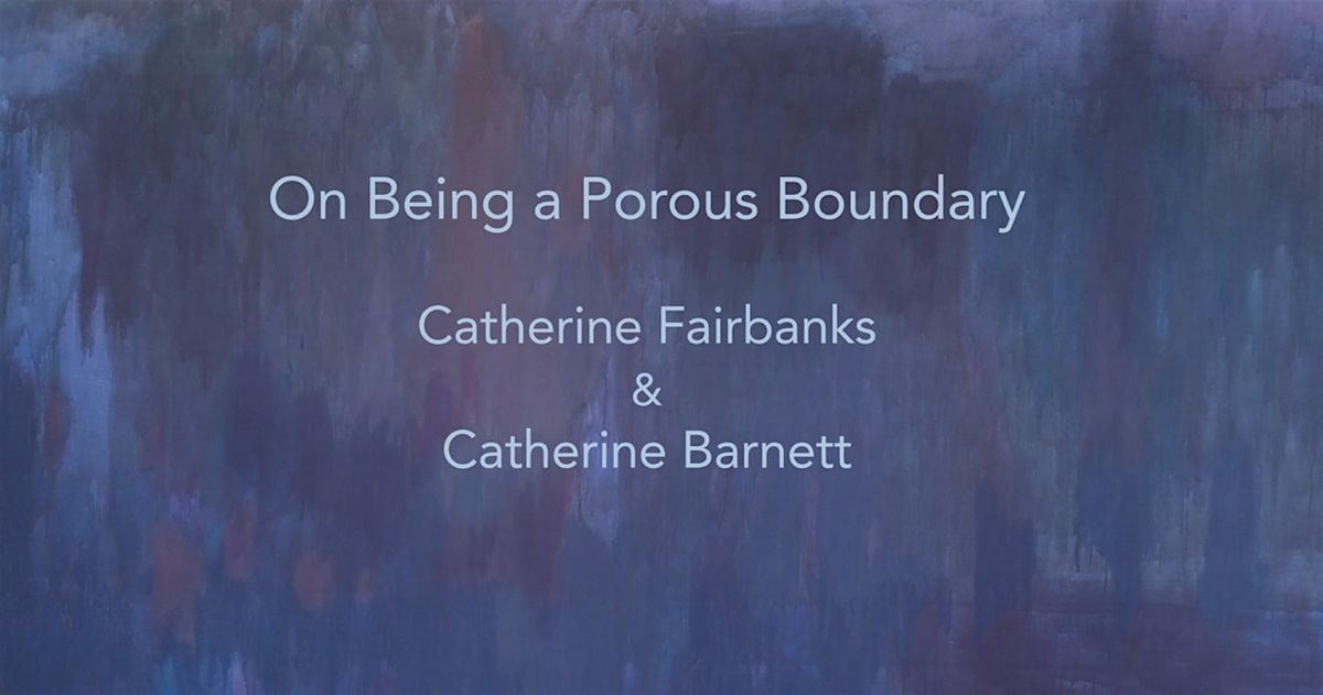 On Being A Porous Boundary