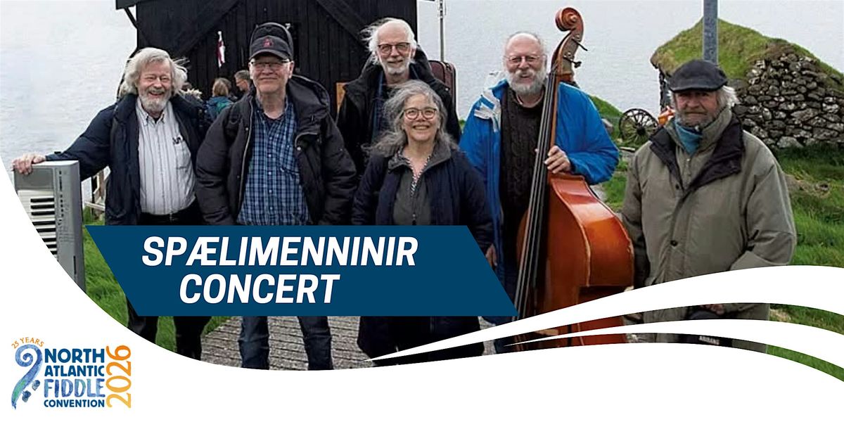Concert with Faroese supergroup, Sp\u00e6limenninir!