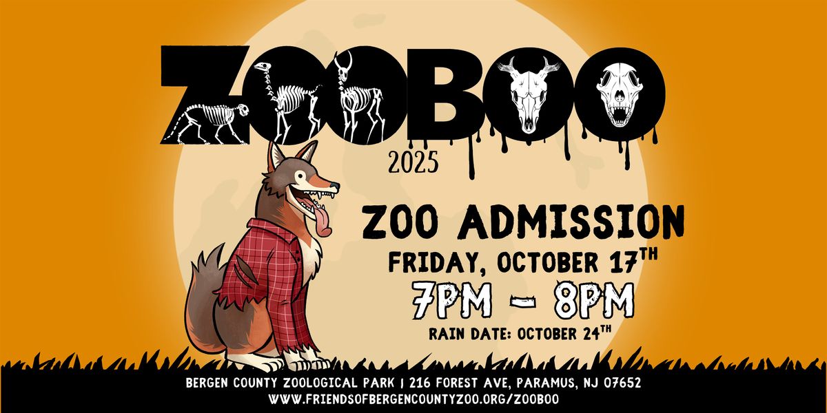 Zoo Boo 2025 Friday Oct 17 @ 7pm