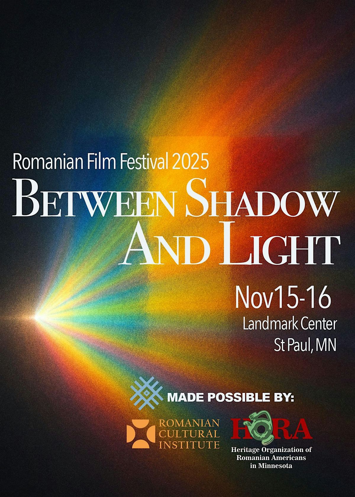 Romanian Film Festival 2025 \u2013 \u201cBetween Shadow and Light\u201d