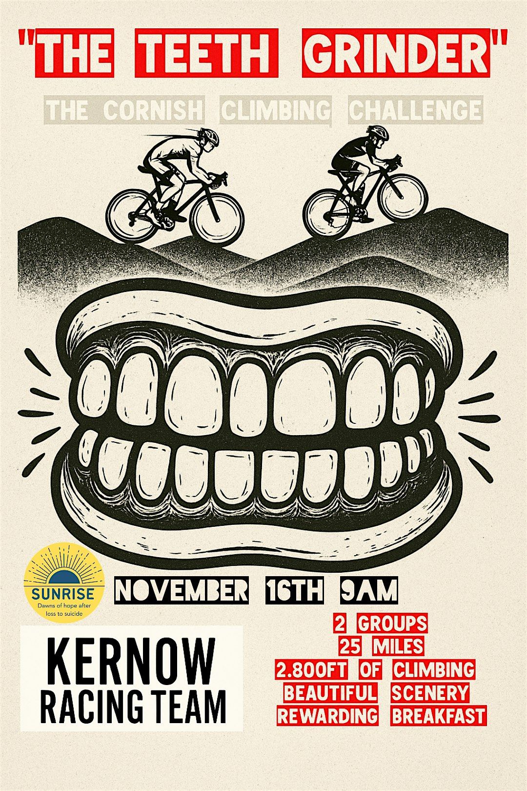 The "Teeth Grinder" Cornish Cycling Challenge