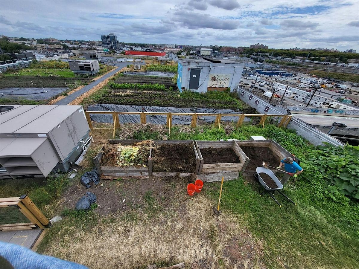 Compost Volunteer Event at SkyFarm LIC