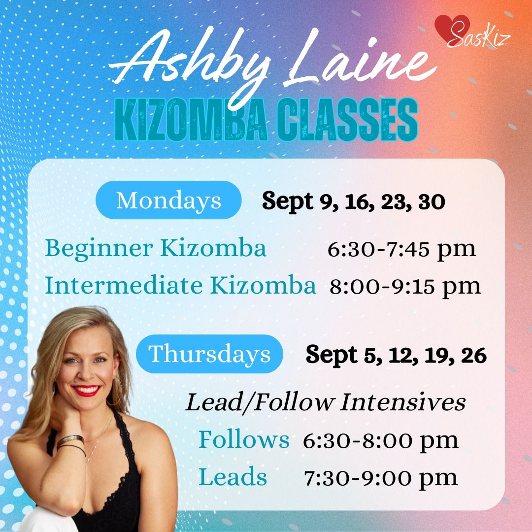 September Kizomba Classes with Ashby Laine