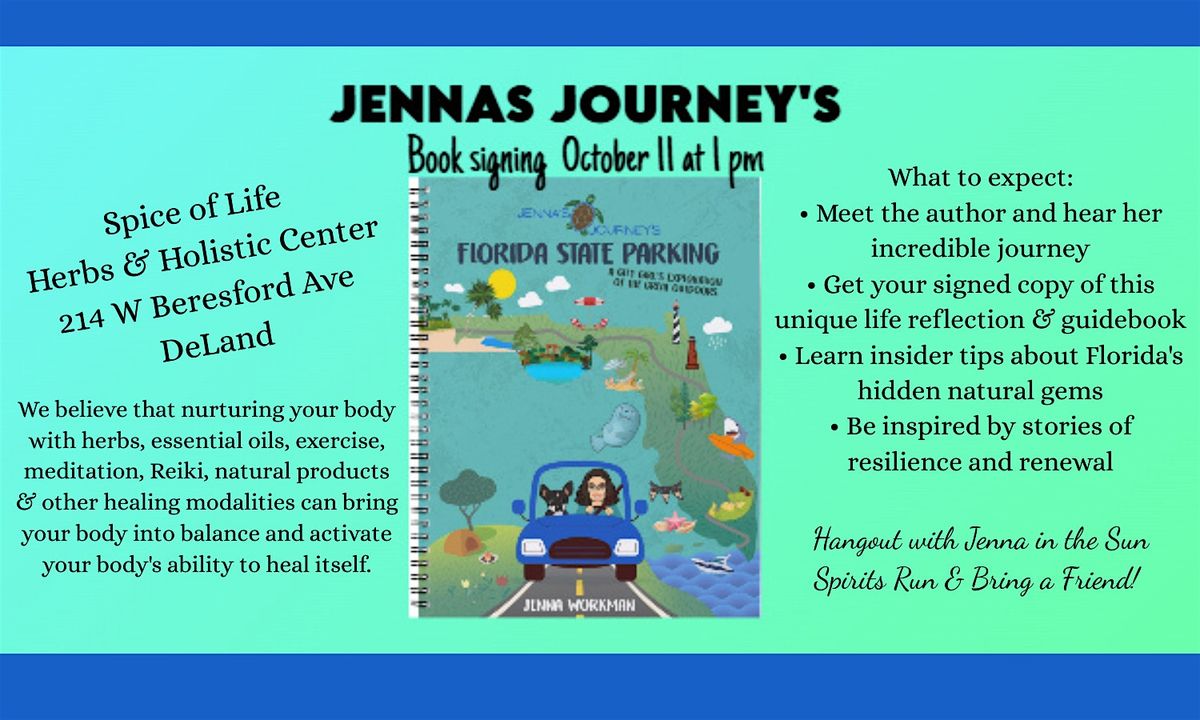 Book Signing with Jenna's Workman - Jenna's Journeys