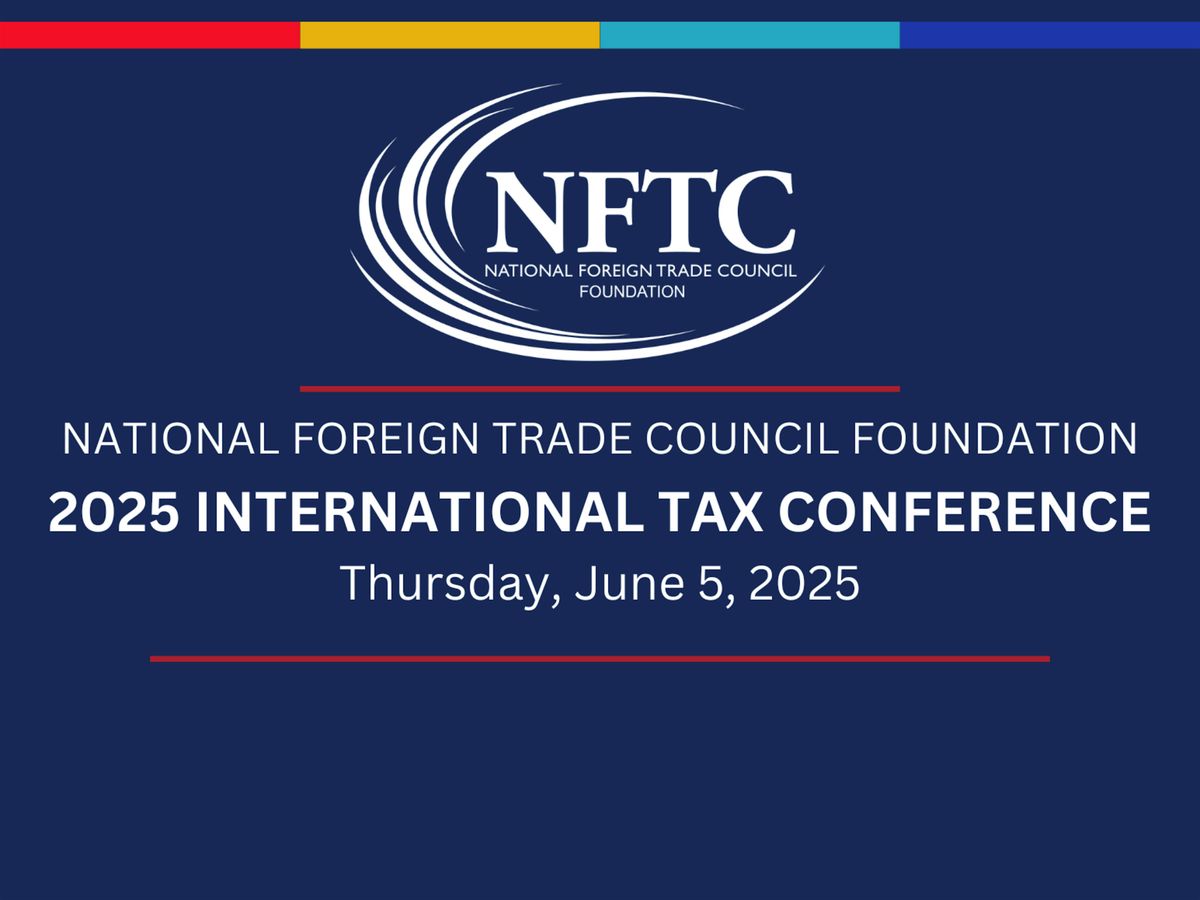 2025 NFTC Foundation's International Tax Conference