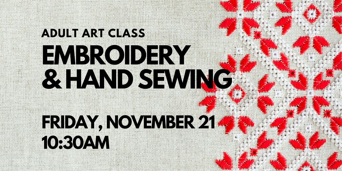 Embroidery & Hand Sewing