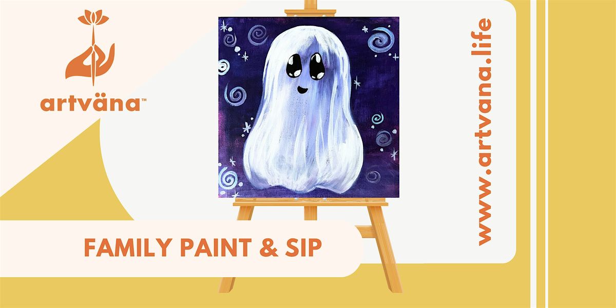 Artvana Kids & Family Fall Painting Class in Lakewood August2025
