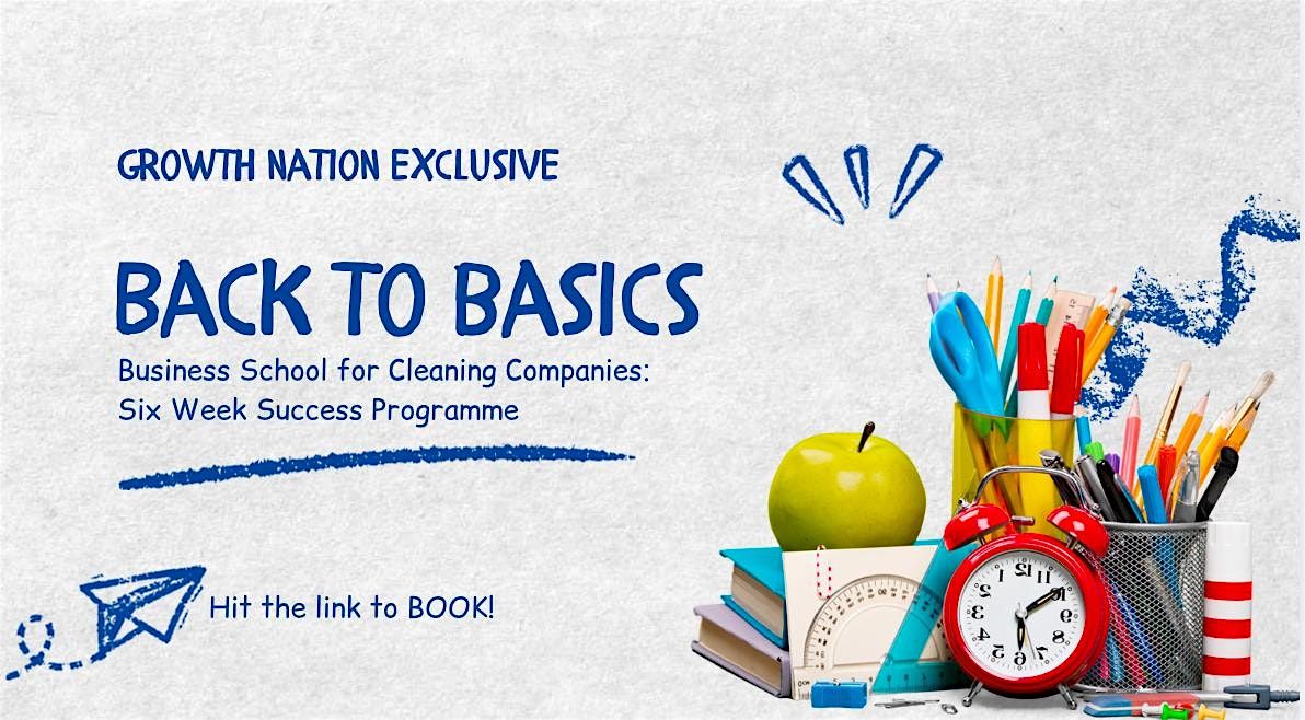 Back To Basics: Cleaning Business Owners School